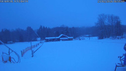 Spodní část sjezdovky