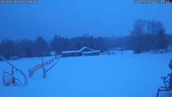 Spodní část sjezdovky