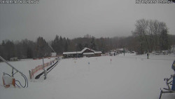 Spodní část sjezdovky