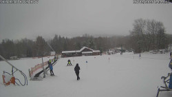 Spodní část sjezdovky