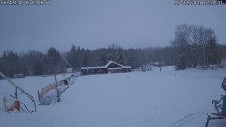 Spodní část sjezdovky