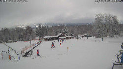 Spodní část sjezdovky