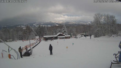 Spodní část sjezdovky