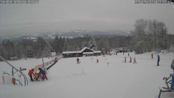 Spodní část sjezdovky