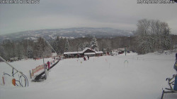 Spodní část sjezdovky