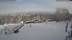 Spodní část sjezdovky