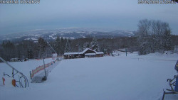 Spodní část sjezdovky