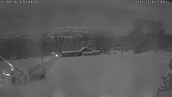 Spodní část sjezdovky