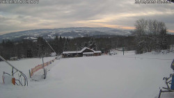 Spodní část sjezdovky