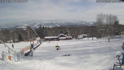 Spodní část sjezdovky