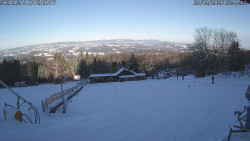 Spodní část sjezdovky