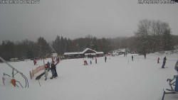 Spodní část sjezdovky