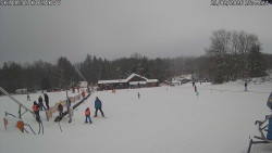 Spodní část sjezdovky