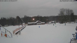 Spodní část sjezdovky