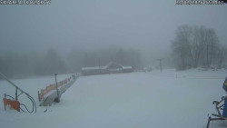 Spodní část sjezdovky