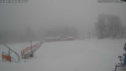 Spodní část sjezdovky