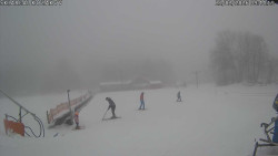 Spodní část sjezdovky