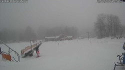 Spodní část sjezdovky