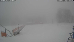 Spodní část sjezdovky