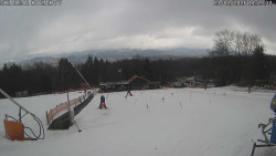 Spodní část sjezdovky