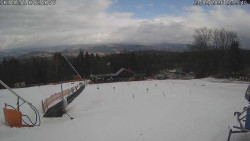 Spodní část sjezdovky