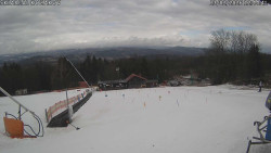 Spodní část sjezdovky