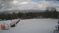 Spodní část sjezdovky