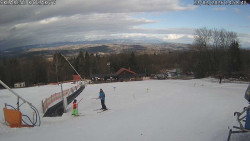 Spodní část sjezdovky