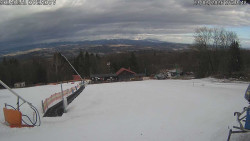 Spodní část sjezdovky