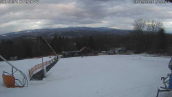 Spodní část sjezdovky