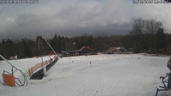 Spodní část sjezdovky