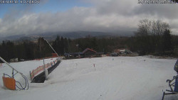 Spodní část sjezdovky