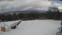 Spodní část sjezdovky