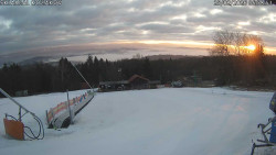 Spodní část sjezdovky