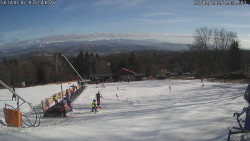 Spodní část sjezdovky