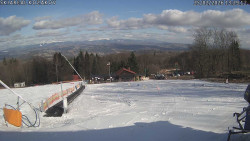 Spodní část sjezdovky