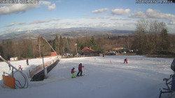 Spodní část sjezdovky