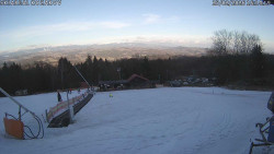 Spodní část sjezdovky