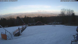 Spodní část sjezdovky