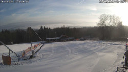 Spodní část sjezdovky