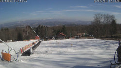 Spodní část sjezdovky