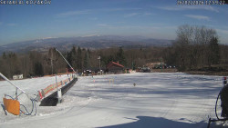 Spodní část sjezdovky