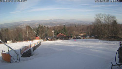 Spodní část sjezdovky