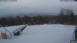 Spodní část sjezdovky