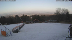 Spodní část sjezdovky