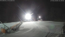 Spodní část sjezdovky