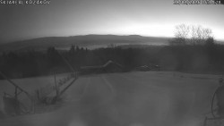 Spodní část sjezdovky