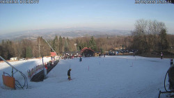 Spodní část sjezdovky