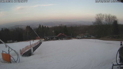 Spodní část sjezdovky