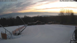 Spodní část sjezdovky